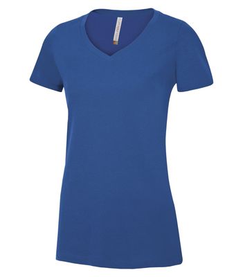 ATC Euro Spun Ladies V-Neck Tee - ROYAL