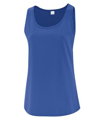 ATC Everyday Cotton Ladies Tank - ROYAL