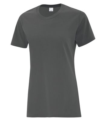 ATC Everyday Cotton Ladies Tee - CHARCOAL