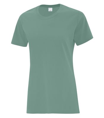ATC Everyday Cotton Ladies Tee - LAUREL GREEN