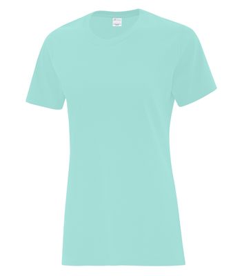 ATC Everyday Cotton Ladies Tee - TRUE CELADON