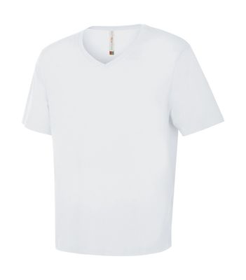 ATC Euro Spun V-Neck Tee - WHITE