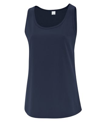 ATC Everyday Cotton Ladies Tank - NAVY