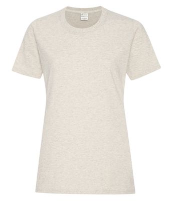 ATC Everyday Cotton Ladies Tee - OATMEAL HEATHER