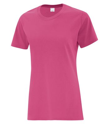 ATC Everyday Cotton Ladies Tee - SANGRIA