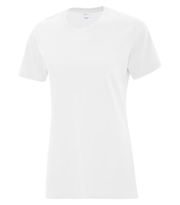 ATC Everyday Cotton Ladies Tee - WHITE