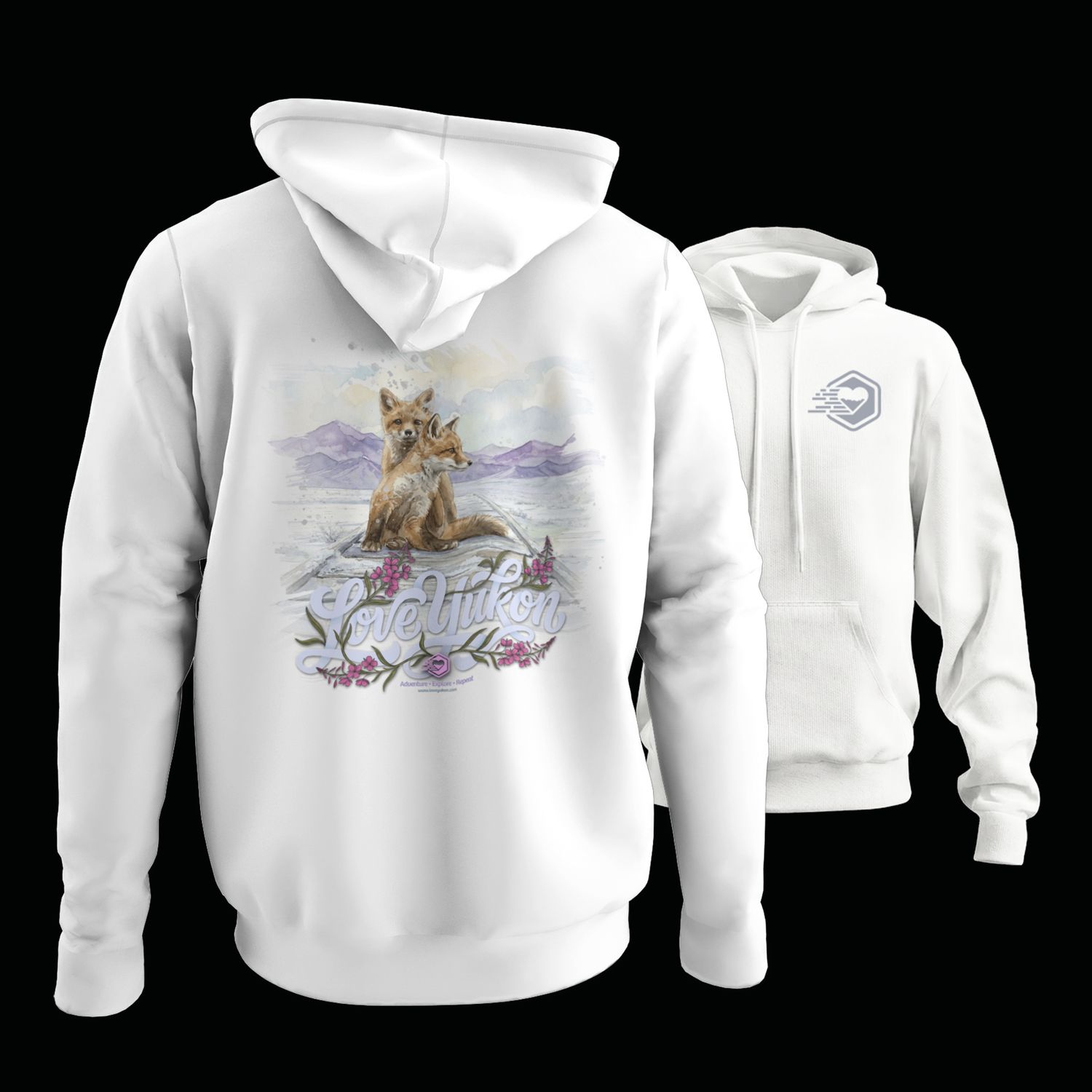 Love Yukon - Fox Babies, Colour: White, Size: Small