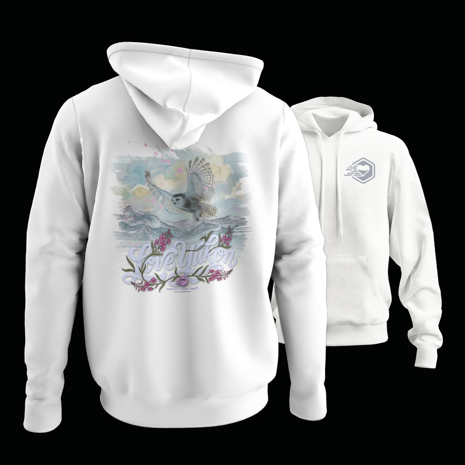 Love Yukon - Snowy Owl, Colour: White, Size: Small