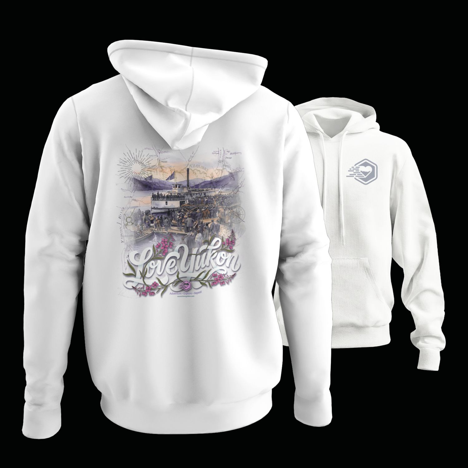 Love Yukon - The Monarch, Colour: White, Size: Small