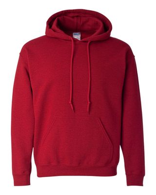 Gildan 50/50 Hoodie - ANTIQUE CHERRY RED