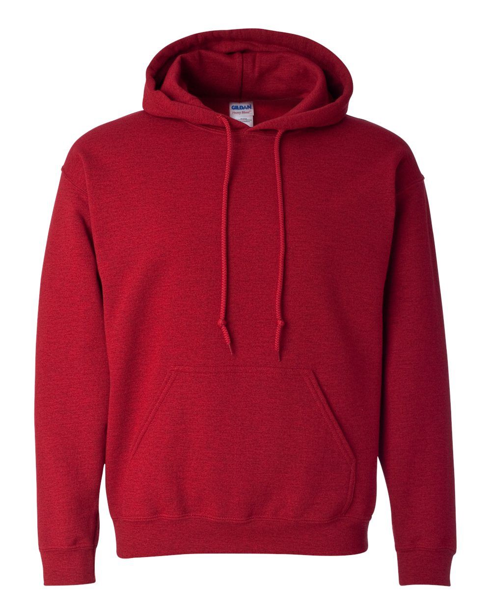 Gildan 50/50 Hoodie - ANTIQUE CHERRY RED, Print Options: No Print, Size: XS