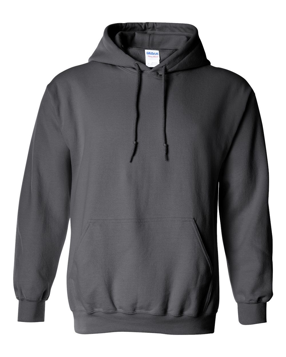 Gildan 50/50 Hoodie - CHARCOAL, Print Options: No Print, Size: XS