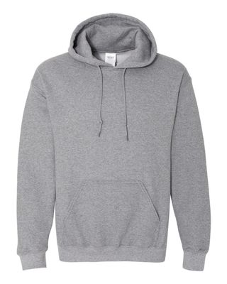 Gildan 50/50 Hoodie - GRAPHITE HEATHER