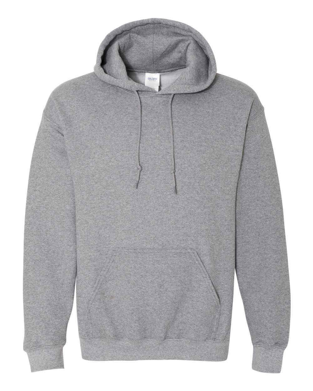 Gildan 50/50 Hoodie - GRAPHITE HEATHER, Print Options: No Print, Size: XS