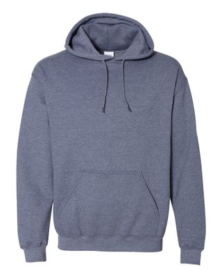 Gildan 50/50 Hoodie - HEATHER DARK NAVY