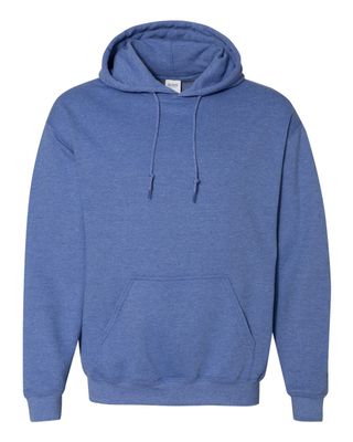 Gildan 50/50 Hoodie - HEATHER DEEP ROYAL