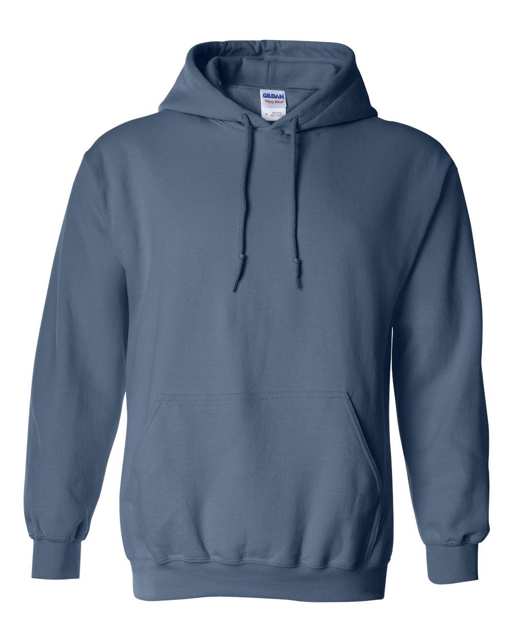 Gildan 50/50 Hoodie - INDIGO BLUE, Print Options: No Print, Size: XS