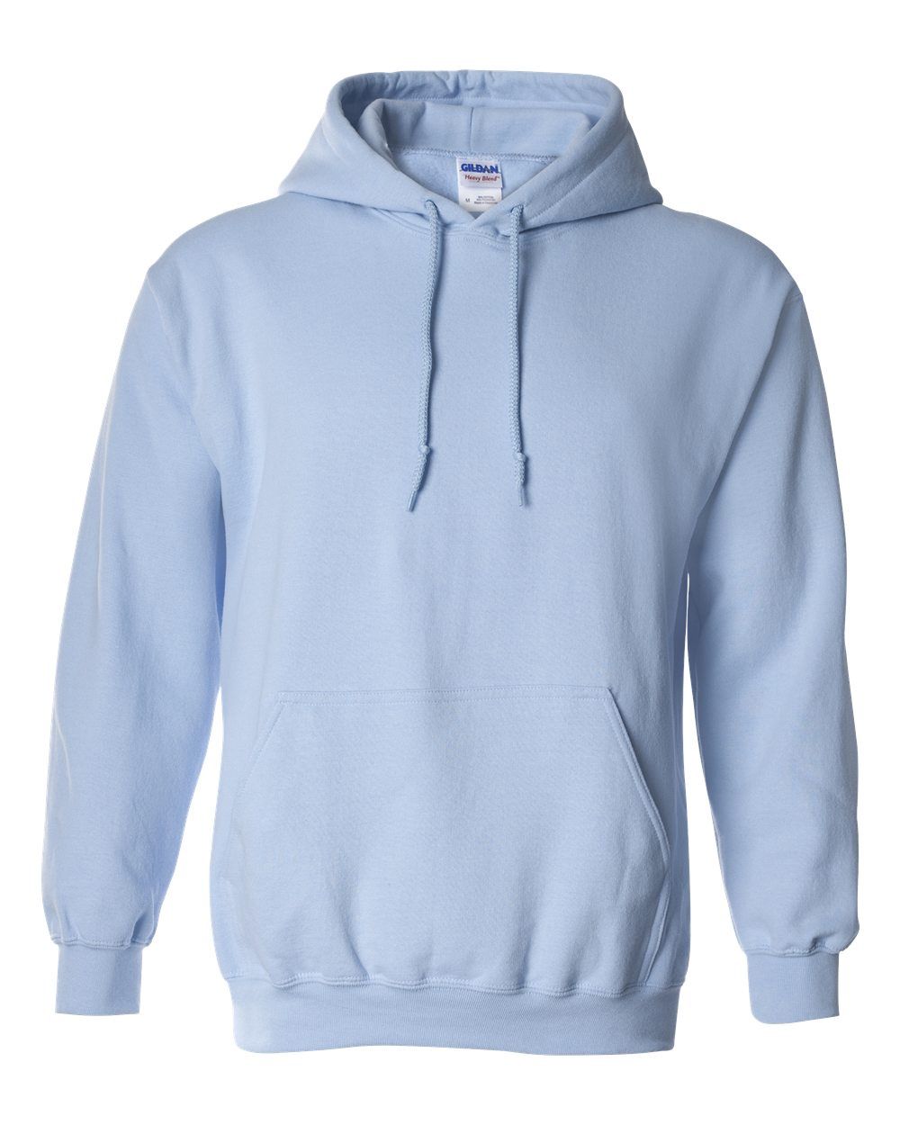 Gildan 50/50 Hoodie - LIGHT BLUE, Print Options: No Print, Size: XS