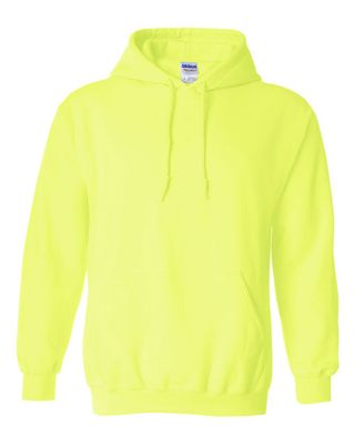 Gildan 50/50 Hoodie - SAFETY GREEN