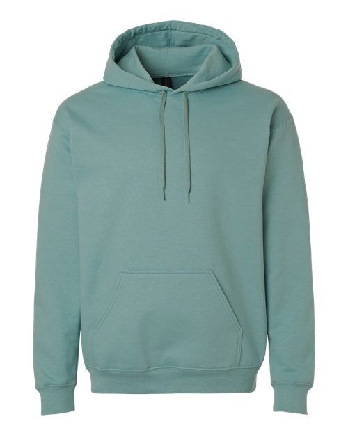 Gildan Softstyle Hoodie - AQUATIC, Print Options: No Print, Size: Small