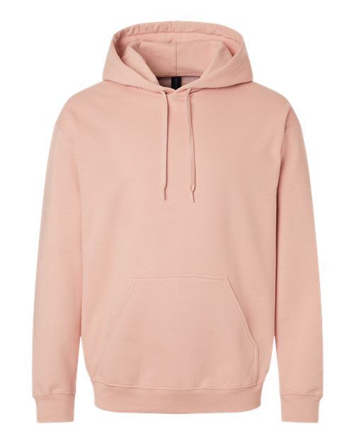 Gildan Softstyle Hoodie - DUSTY ROSE, Print Options: No Print, Size: Small