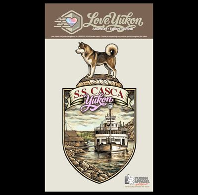 Love Yukon Sticker - SS Casca Crest
