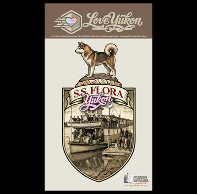 Love Yukon Sticker - SS Flora Crest