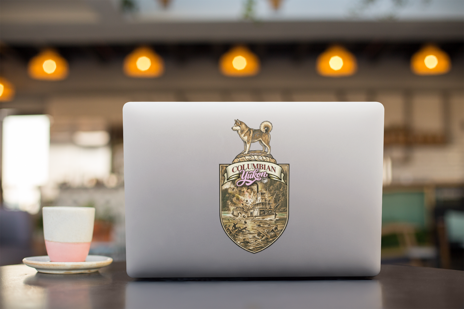 Love Yukon Sticker - Columbian Crest
