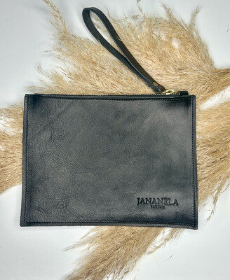 Pochette MEDIUM in cuoio