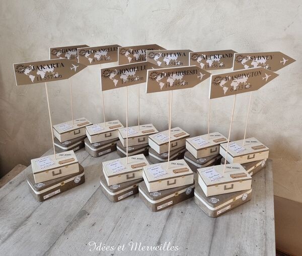 Marque table Voyages
