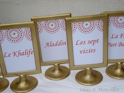Marque table 1001 nuits