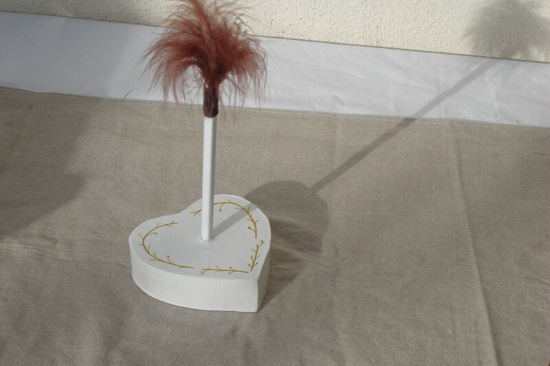 Porte stylo Coeur