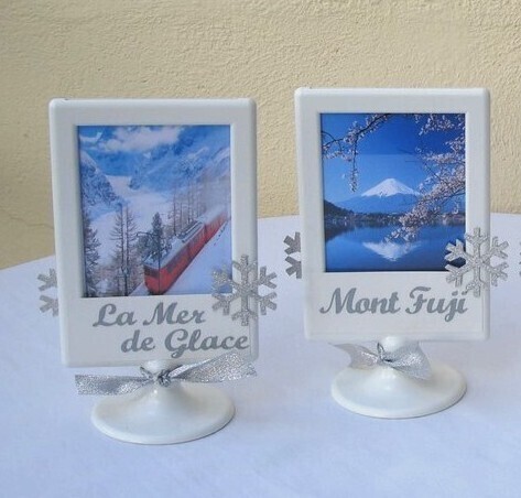 Marque table Hiver