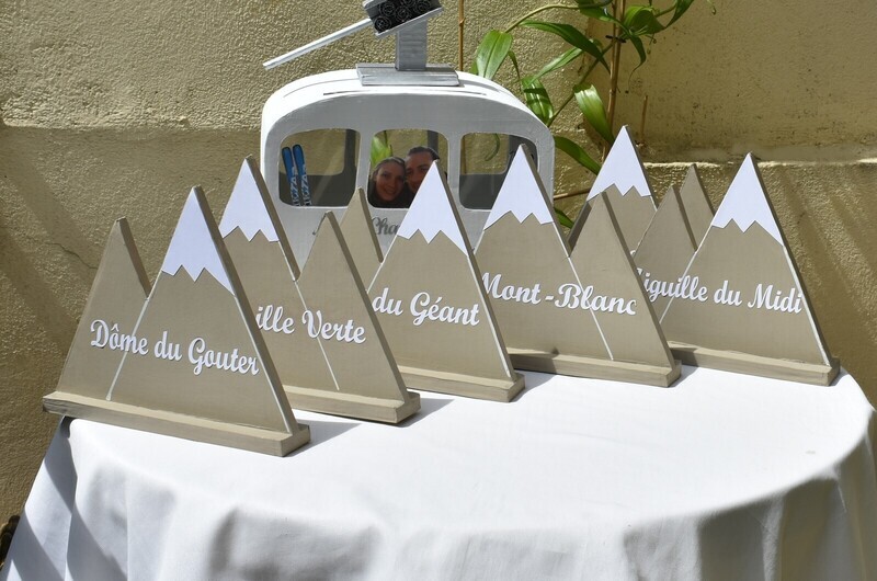 Marque table Montagne