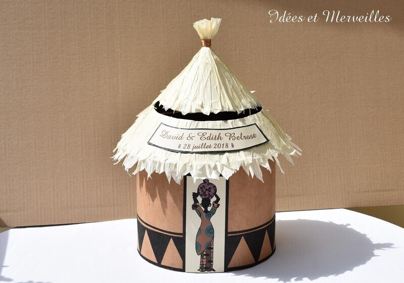 Urne case africaine