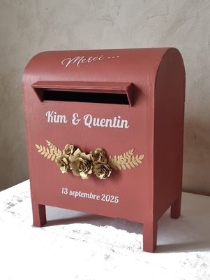 Boite aux lettres mariage
