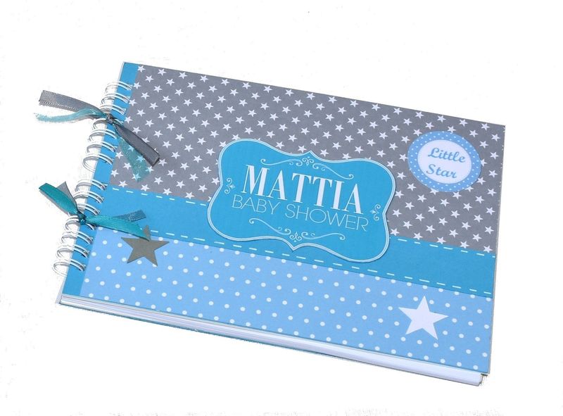 Livre d'or Baby Shower Etoiles
