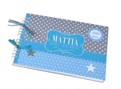 Livre d'or Baby Shower Etoiles