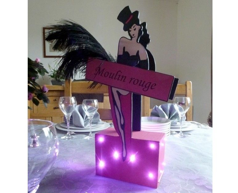 Centre de table Cabaret