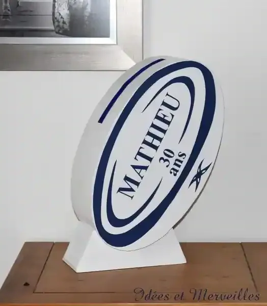 Urne Ballon de Rugby