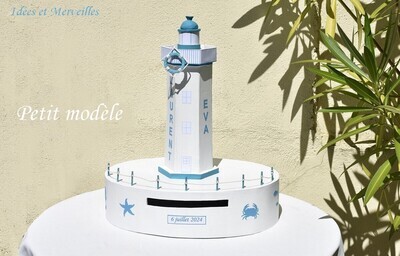 urne mariage thème mer 