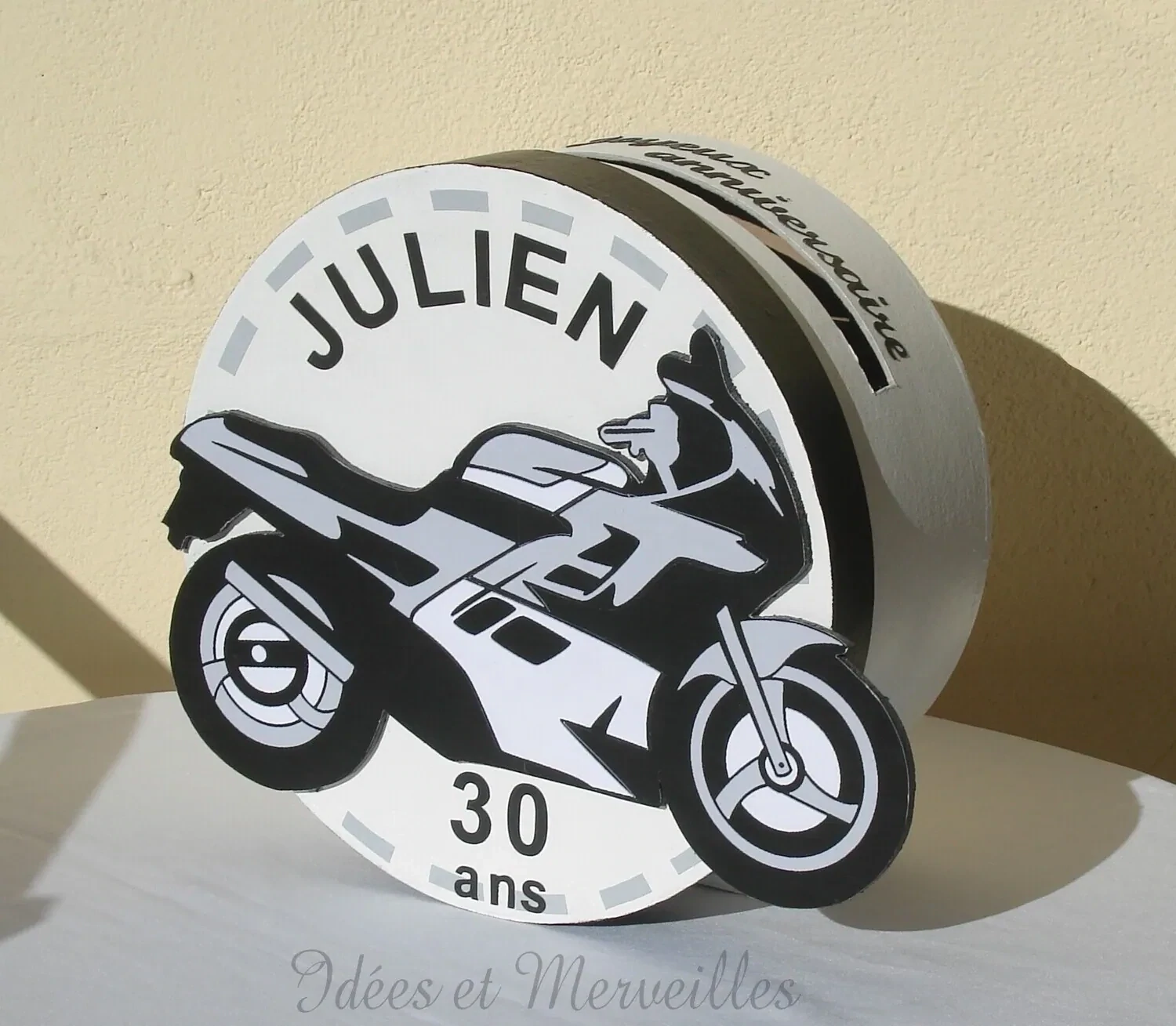 Urne MOTO urne anniversaire moto