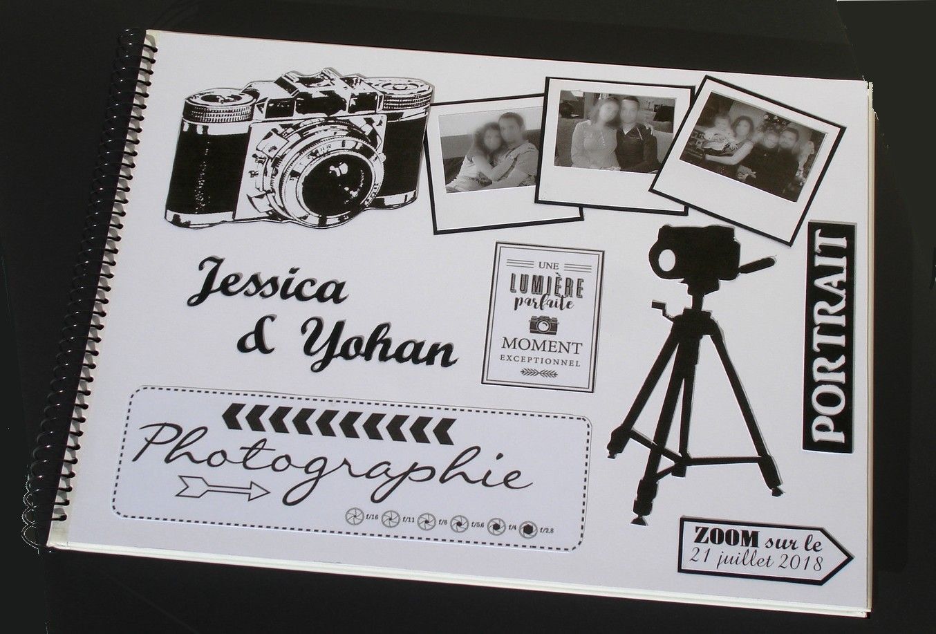 Livre d'or thème Photo