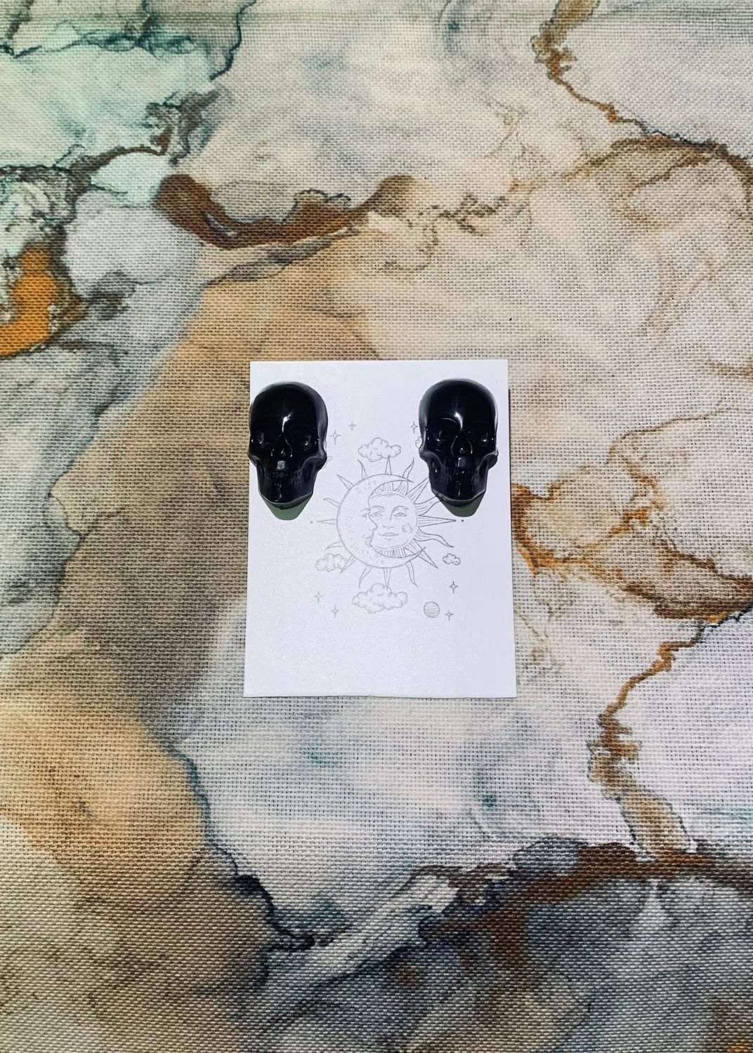 Pendientes Black Skull