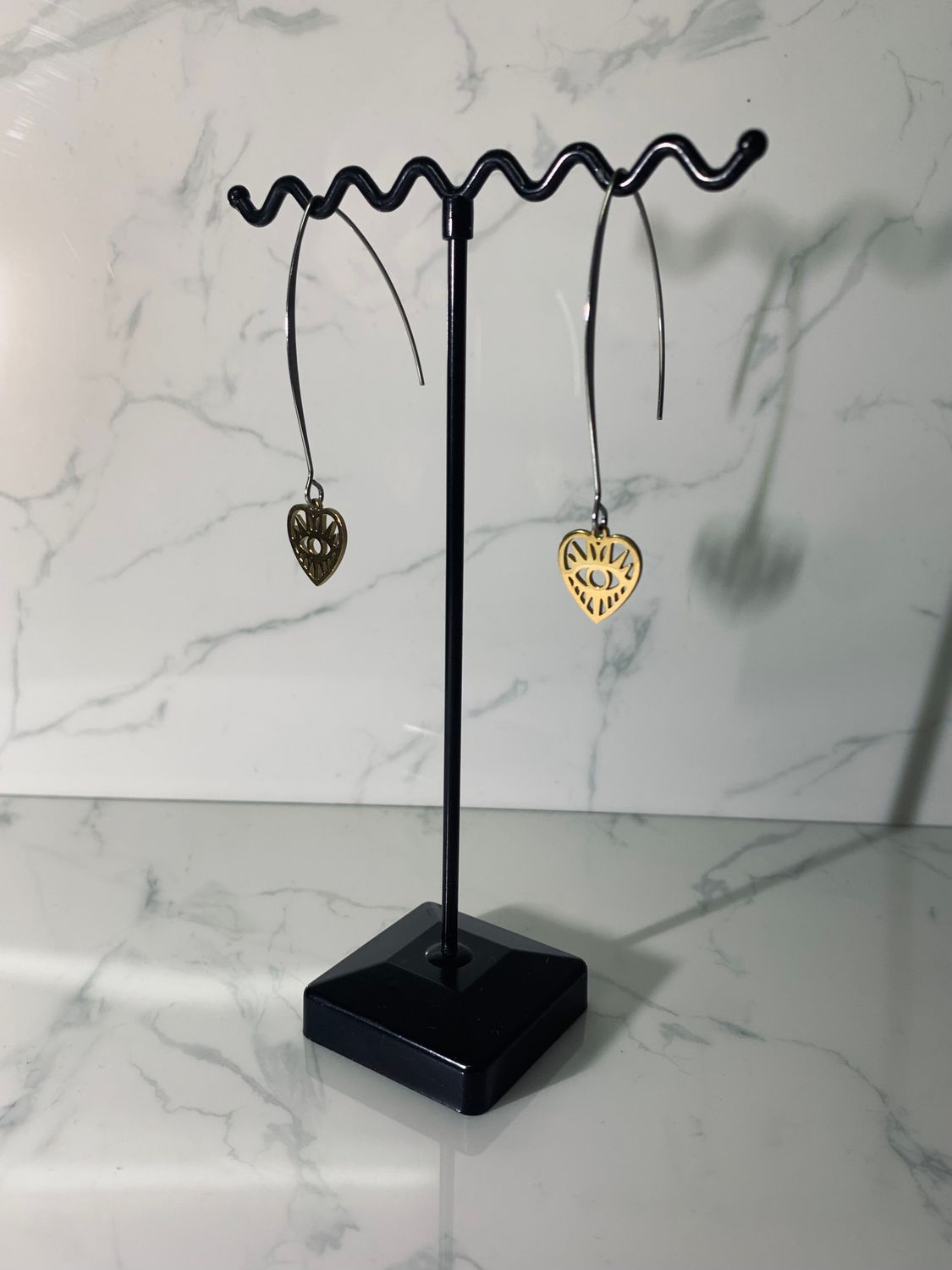 Pendientes golden cuore