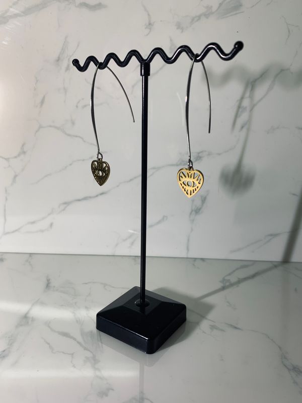 Pendientes golden cuore