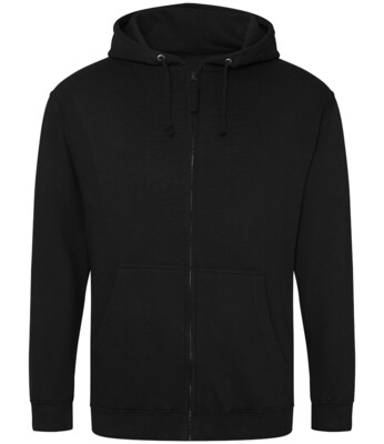 Embroidered Zipped Hoodie