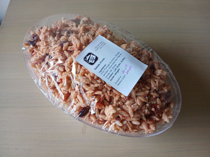 Salade d&#39;orzo - 8 à 10 portions