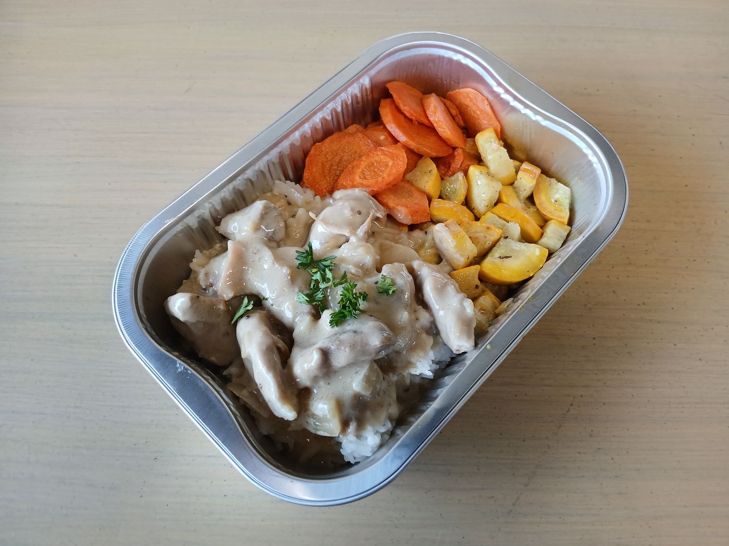 Poulet en sauce dijonnaise - 1 portion