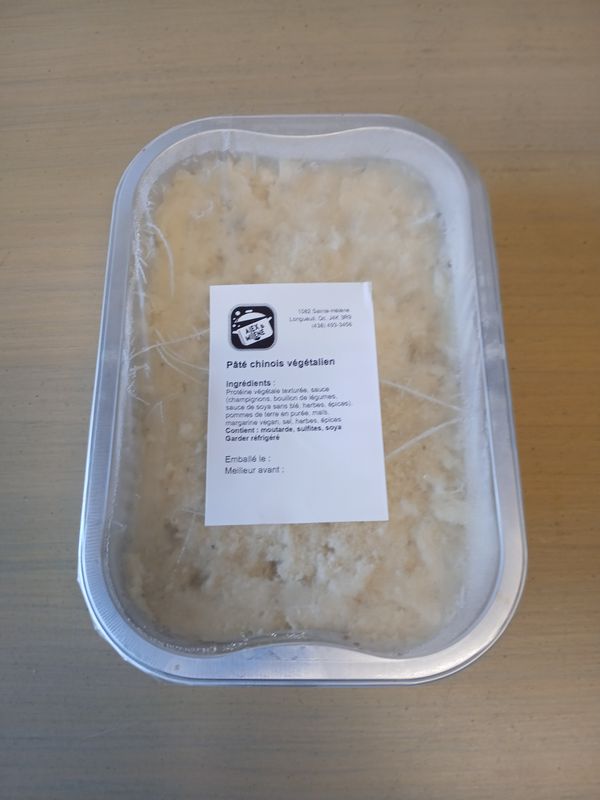 Pâté chinois végétalien​ - 1 portion